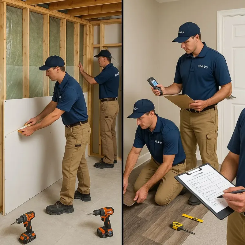 Repairs and Reconstruction process in Esther, MO